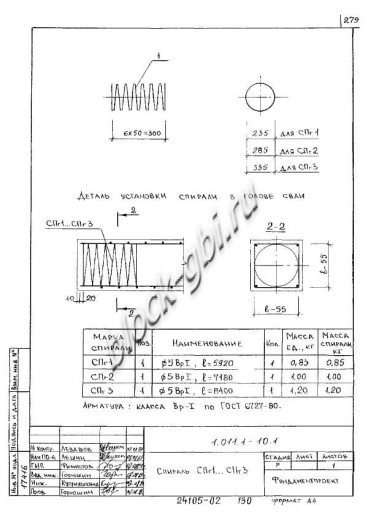 Свая С 40.40-2
