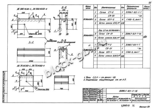 Лоток ЛК 300.45.60-2
