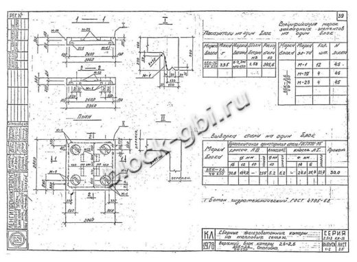 Верхний блок камеры тепловой ВБК 2.6 4 ф630