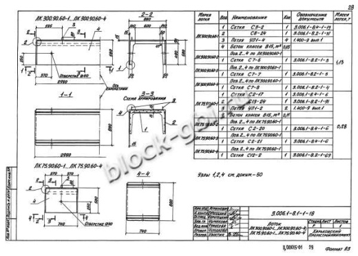 Лоток ЛК 300.90.60-1