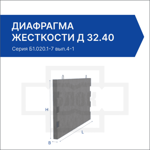 Диафрагма жесткости Д 32.40 Диафрагма жесткости Д 32.40