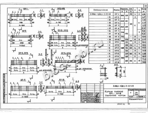 Балка коллекторов Б 21-9
