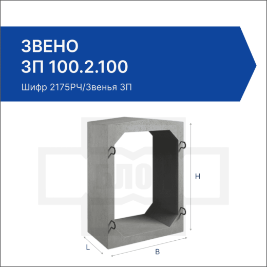 Звено ЗП 100.2.100 Звено ЗП 100.2.100