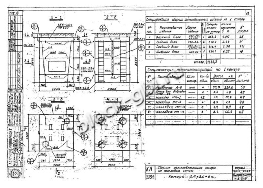 Камера тепловая футерованная ТК 2.6-2.6-4-фут
