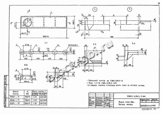 Плита 2ПВ 6-5 Плита 2ПВ 6-5