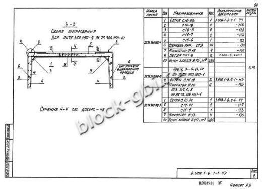Лоток ЛК 75.360.150-10