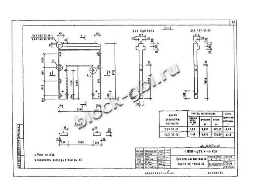 Диафрагма жесткости 2ДП 32.42