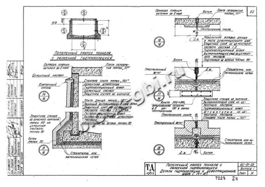 Плита днища тоннелей ПДТ 7