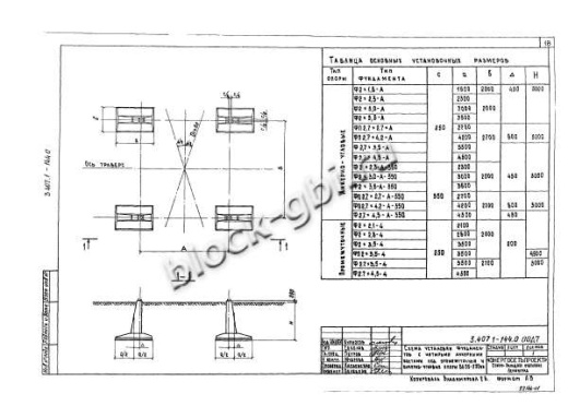 Фундамент Ф2.7х3.5-4