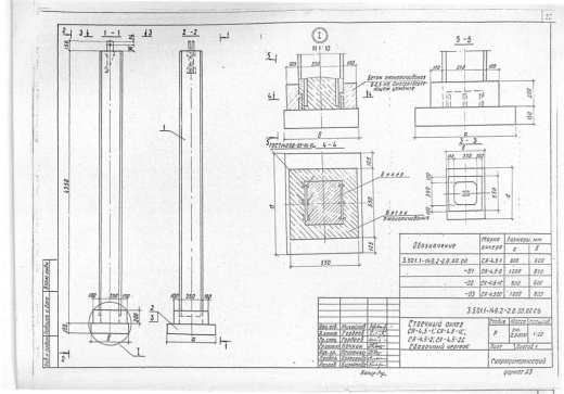 Стойка анкера СА-4,5-1